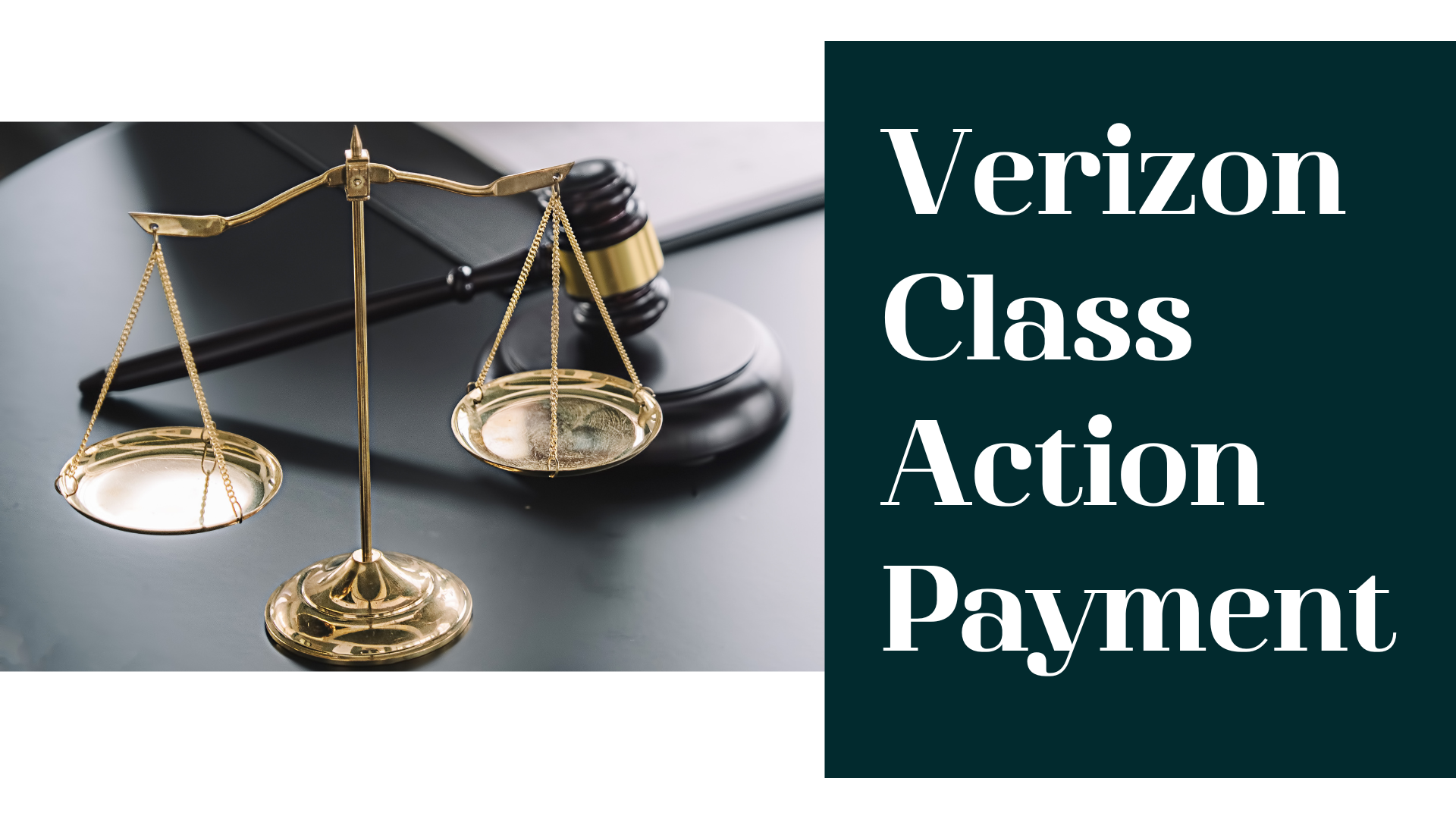 Verizon Class Action Payment